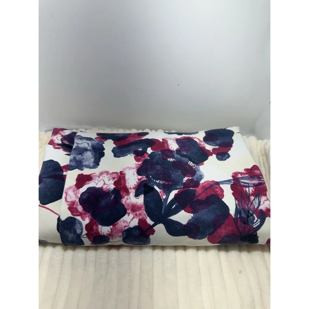 Lululemon Vinyasa Inky Floral Scarf One Size French Terry RARE DESIGN! Preowned